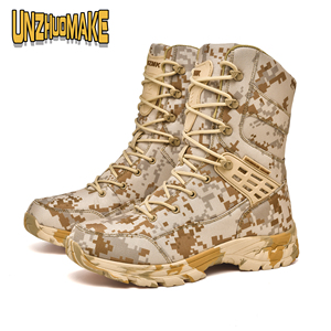 <span class=keywords><strong>Bottes</strong></span> Hautes Imperméables <span class=keywords><strong>Chaudes</strong></span> de Randonnée, Camouflage Léger, Combat Tactique pour Camping, Pêche, <span class=keywords><strong>Chasse</strong></span> en Extérieur - Product Image 6