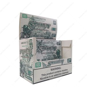 Benutzer definierte Tabak Fronto Grabba Blatt Reiß verschluss Sachet Zigarre Verpackung Kunststoff verpackungen mit Papier Display Box - Product Image 4