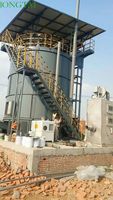 Réservoir de stockage de boue de fermenteur anaérobie de BIOGAS Longtai pour le fumier de porc/déchets animaux avec moteur comme composant de base