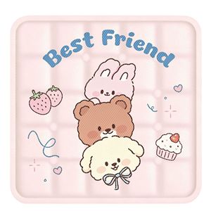 <b>Cooling</b> Mat For Pets 45x45cm Square Ice <b>Pad</b> Heatstroke Prevention Summer Use - Product Image 2