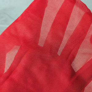 OEM Customizable 100% Polyester 75D Micro Mesh Fabric Knitted Plain Dyed 90 GSM Lightweight Tear Resistant for Mesh Panels Bags - Product Image 1