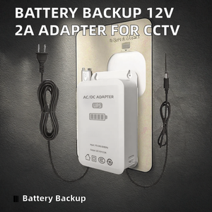 แบตเตอรี่สำรองไฟ 12V 2A DC ไฟฟ้า 24W อะแดปเตอร์จ่ายไฟสำรองสำหรับระบบรักษาความปลอดภัยกล้องวงจรปิด NVR DVR - Product Image 2