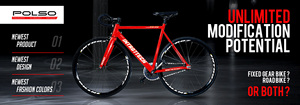 PB001 INTRO7 vélo à vitesse unique <span class=keywords><strong>Fixie</strong></span> Hi-Ten <span class=keywords><strong>cadre</strong></span> en alliage d'aluminium fourche en Fiber de <span class=keywords><strong>carbone</strong></span> 700c vélo à pignon fixe - Product Image 5