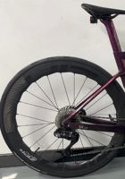 Vélo de route aérodynamique 700C SK02 entièrement en carbone T700, SHIMANO ULTEGRA Di2 R8170 2*12, freins à disque hydrauliques électroniques, axe traversant, vélo de ville et de course