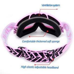 Nouvelles lunettes de ski et de motocross coupe-vent pour sports de plein air au design innovant - Product Image 3