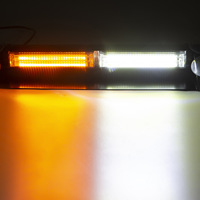 Nueva luz LED COB DE EMERGENCIA estroboscópica Flash 12V 24V luces de advertencia de parabrisas de coche de alta intensidad lámpara de señal intermitente de tablero de vehículo