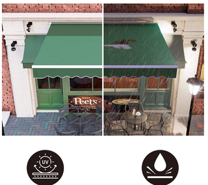 Toldo Retráctil para Autocaravana, Brazo Plegable, Manivela Manual para Toldo Retráctil - Product Image 2