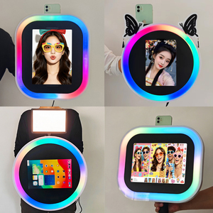 Cabina de Fotos Selfie para iPad de 11 Pulgadas, Portátil, para <span class=keywords><strong>Bodas</strong></span>, Cumpleaños, Fiestas y Eventos - Product Image 5