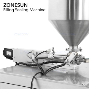 เครื่องบรรจุและปิดผนึกซองเครื่องสำอางแบบอัตโนมัติ ZONESUN ZS-FS240LC VFFS พร้อมปั๊มเซรามิกเซอร์โว สำหรับของเหลวและเนื้อครีม พร้อมเครื่องพิมพ์เลเซอร์ - Product Image 3