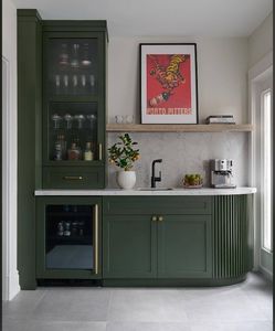 CBMmart Custom-Size Modern Contemporary Style Oak Plywood Wet Bar Kitchen <strong>Pantry</strong> Cupboard Wholesale Kitchen <strong>Cabinet</strong> - Product Image 4