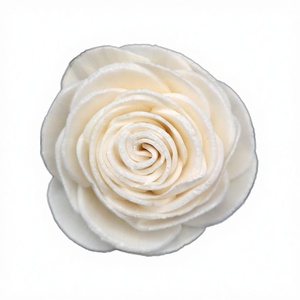 Flores de Sola Hechas a Mano al por Mayor, Pequeñas y Redondas, para Decoración del Hogar, Difusor de Aromaterapia, Flor de Sola de Madera, Navidad, Día de la Madre - Product Image 3