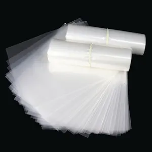 ถุงโพลีพลาสติกใสปลายแบน5ล้านใบถุงโพลีโพรพิลีนใสหลายขนาด