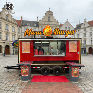 Chariot à smoothies glacés, petit camion à café, camion de restauration, chariots mobiles à fruits et <span class=keywords><strong>tacos</strong></span>, remorques à vendre - Product Image 5