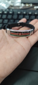 Bracelet en cuir incrusté d'acrylique avec drapeaux de tous les pays africains (Tunisie, Kenya, Mali, Ghana) pour la commémoration des voyages et des anniversaires - Product Image 2