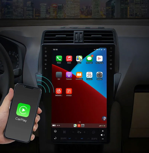 Universal Android 12 Car Dvd Player 7/9/10.1Inch With Carplay Gps Car Navigation Car Touch Screen