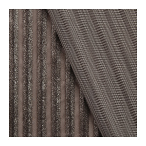 180G Sọc Dọc Kết Cấu 85% Polyester 15% Spandex Dệt Kim Stretch Nhung Vải Cho Quần Áo Sofa Rèm - Product Image 6