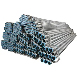 Strong Factory With High Quality Hot-dip Galvanized Pipe Greenhouse Steel Structure GI Round Pipe