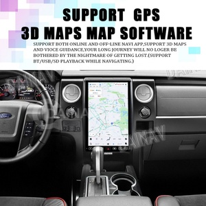 Autoradio Android 13 14,4 pouces pour Ford F150 2013 2014 Écran vertical Multimédia automobile Navigation GPS Lecteur vidéo DVD Carplay - Product Image 4