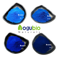 Poudre de spiruline bleue pure de qualité supérieure, 100 % naturelle, fournie par l'usine