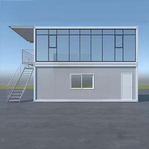 Nuevo Pabellón de Seguridad Móvil Personalizable, Moderno y Lujoso, Casa Contenedor Prefabricada de Acero Galvanizado de Gran Tamaño - Product Image 2