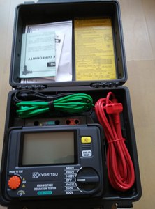 เครื่องทดสอบฉนวนไฟฟ้าแรงสูง NEW-STOCK KEW 3125A 3124A 3124S 3125B 3127 3123A 3025A มาตรฐาน IEC61010-1 III 300V OEM รับประกัน 1 ปี ผลิตในญี่ปุ่น - Product Image 6