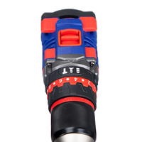 Perceuse à percussion sans fil SALI 8222F 20V, 80 Nm, mandrin 13 mm, 2 vitesses, avec 2 batteries 1,5 Ah pour la construction