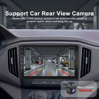 Écran OLED 9 pouces, autoradio Android 2 DIN, écran partagé, CarPlay sans fil, Android Auto, navigation GPS, WiFi, radio FM AM RDS