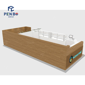 Kiosque à café expresso pour centre commercial, kiosque mobile de café, kiosque de bar de plage en bois, café et - Product Image 3