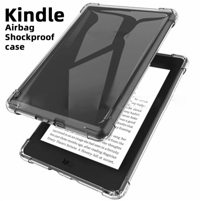 High Quality TPU Protective Cover for Kindle Paperwhite 5/4/3/2 Shockproof Clear Anti-scratch TPU Case for Kindle Fire HD10 2023