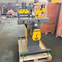 Machine de traitement de barres omnibus CNC SR-Tech SR-BP haute précision 150x12mm avec moteur hydraulique 3-en-1 : fonctions de poinçonnage, découpe et pliage, certifiée CE