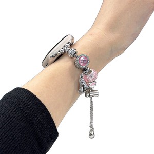 Mignon petit monstre perlé <span class=keywords><strong>bracelet</strong></span> de montre intelligente pour <span class=keywords><strong>Apple</strong></span> <span class=keywords><strong>Watch</strong></span> <span class=keywords><strong>S8</strong></span>/Se plein d'énergie et de vitalité compatible avec les bracelets IWatch8/9 - Product Image 5