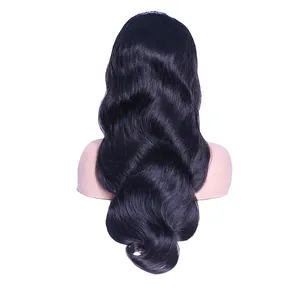 Brazilian Glueless Full HD Lace Straight Transparent Lace Front Wigs Natural Black Human Hair Braided Wigs For Black Women