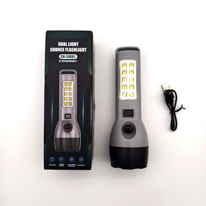 <span class=keywords><strong>2025</strong></span> mô hình mới hiển thị điện cầm tay <span class=keywords><strong>Torch</strong></span> ánh sáng tầm xa mạnh mẽ mạnh mẽ năng lượng mặt trời có thể sạc lại COB Led đèn pin - Product Image 2