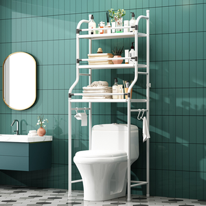 Organizador de Lavandería Independiente, Estante de Almacenamiento de 3 Niveles para Sobre la Lavadora - Product Image 5