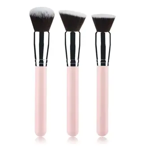 Manufacture Beauty Liquid Foundation Brush Flat Top Round Foundation Brush