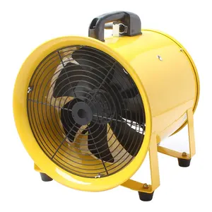 Taşınabilir Fan 8 inç 200mm 220V 2700Rpm Out Rotor eksenel taşınabilir Fan Blower