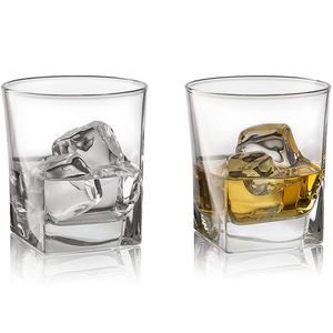 Logotipo personalizado 10oz grabado <span class=keywords><strong>Wishky</strong></span> Vaso de chupito Cuadrado Vaso de whisky - Product Image 2