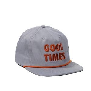 Gorro de Béisbol de 5 Paneles con Visera Plana, Bordado Personalizado con Logotipo, Cierre a Presión, de Algodón - Product Image 5