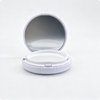 Boîtes à Poudre Cosmétiques Vides Personnalisables en Gros, Étuis Réutilisables en Plastique ABS, Épaisseur 21mm, Emballage Marque Privée