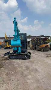 Mini pelle sur chenilles <span class=keywords><strong>Kobelco</strong></span> SK30SR d'occasion de haute qualité Offre Spéciale de 3 tonnes de marque japonaise avec moteur principal et composants de boîte de vitesses - Product Image 4