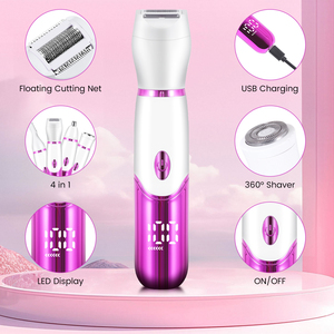 Kit de toilettage électrique pour femme : tondeuse bikini, visage, corps, maillot, nez et oreilles - Product Image 6