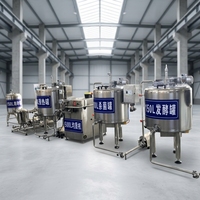 Machine de pasteurisation automatique à haute productivité pour liquides (œufs, jus de pomme) et crèmes glacées, à refroidissement rapide