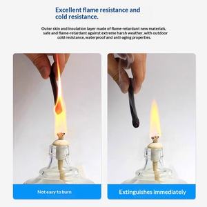 高纯度铜芯RVV电缆2/3/4芯1mm² 1.5mm² 2.5mm² 4mm²防水护套控制电源电缆线 - Product Image 4