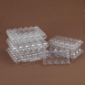 Plateau à œufs en plastique PET de qualité alimentaire SENC, 10 trous, antichoc, empilable, pour stockage et présentation en vente au détail, emballage blister - Product Image 2