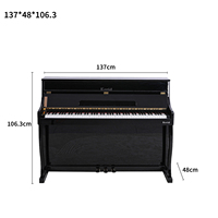 Kerid Upright Acoustic Piano Keyboard Beginner Digital Piano 88 Weighted Keys Professionnel Electronic Digital Piano