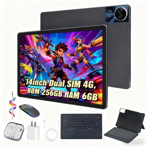 โรงงานขายส่งแท็บเล็ต Android OEM MTK Octa Core ขนาด 14.1 นิ้ว 6+256GB แบตเตอรี่ 10000mAh รองรับ WiFi และซิมการ์ด สำหรับธุรกิจ การเรียนรู้ และการศึกษา - Product Image 1