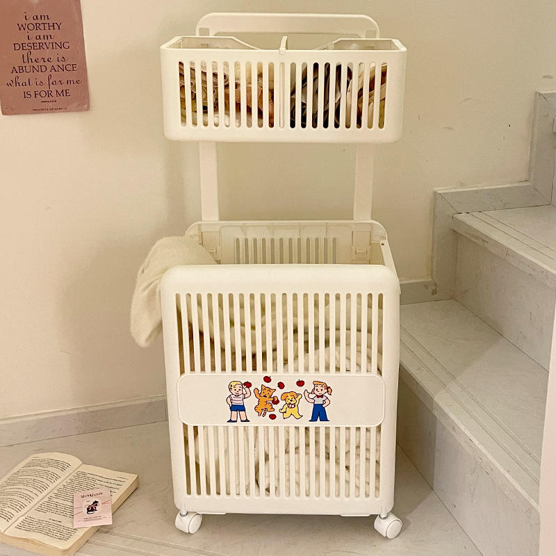 เพลย์เมท [แบบสองชั้น มีล้อเลื่อนและพับเก็บได้]