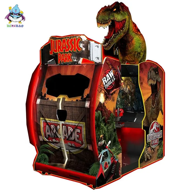 Indoor Muntautomaat Jurassic Park Shooting Game Machine Groothandel Arcade Game