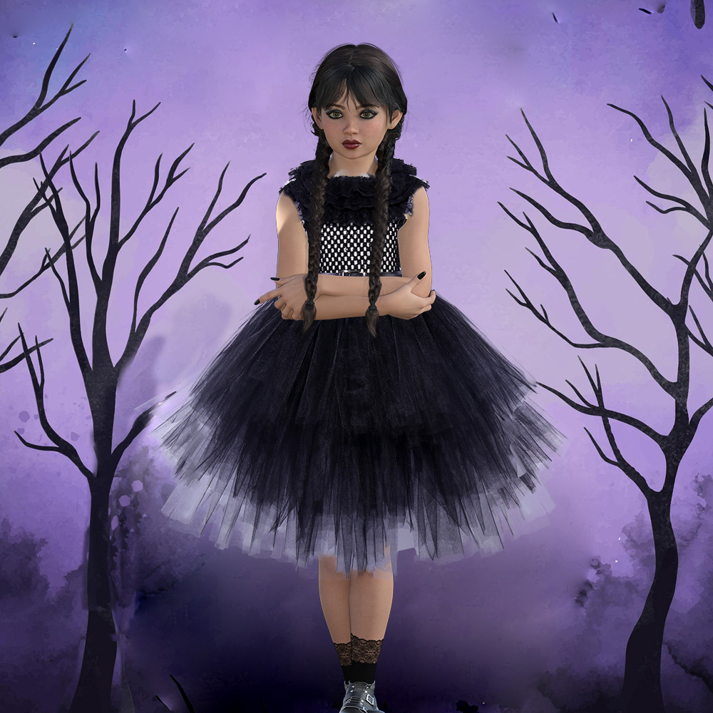 Costume Da Principessa Cigno Nero Per Bambina - Italia - Foto 11