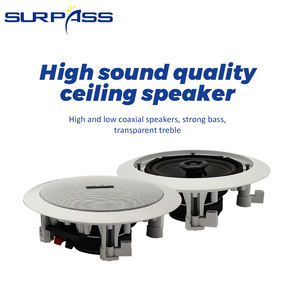 Système audio intelligent pour la maison PW230+CR525 Mini télécommande tactile à 2 canaux <span class=keywords><strong>Amplificateur</strong></span> mural 25W Ensemble de haut-parleurs de plafond pour Noël - Product Image 4